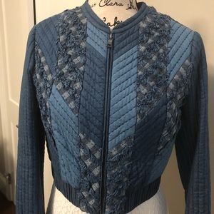 Rebecca Taylor PATCH CHAMBRAY Jacket